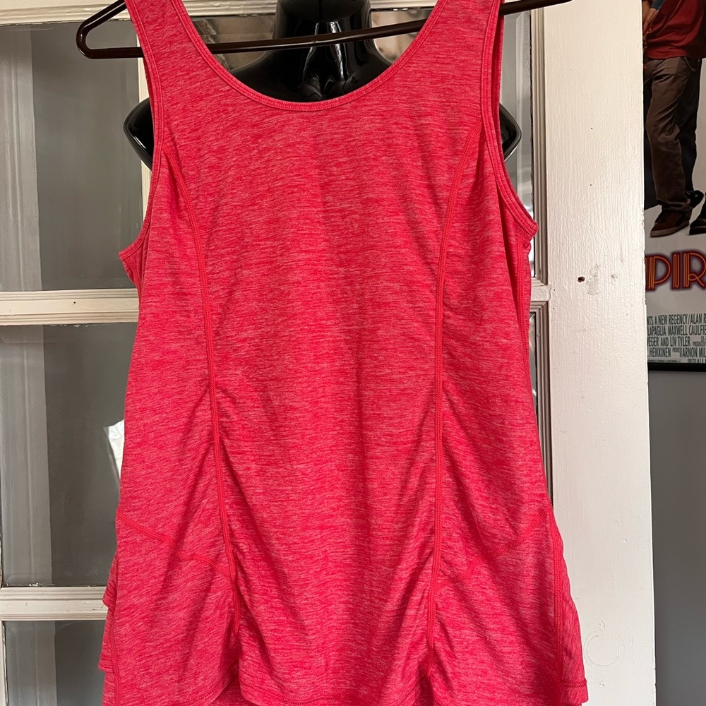 lululemon athletica Red Tank Top